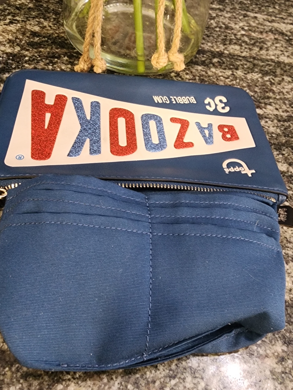 Coach Bazooka Embossed Logo Leather Wristlet- Great Condition. - Picture 5 of 7